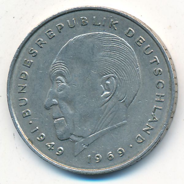 ФРГ, 2 марки (1980 г.)