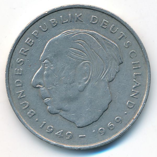 ФРГ, 2 марки (1975 г.)