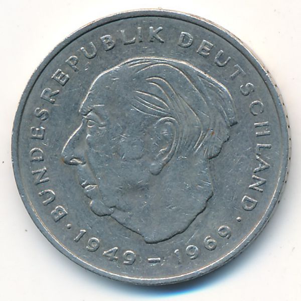 ФРГ, 2 марки (1976 г.)