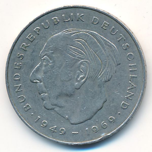 ФРГ, 2 марки (1981 г.)