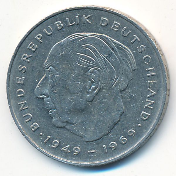 ФРГ, 2 марки (1982 г.)
