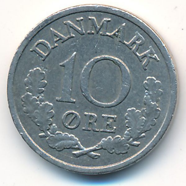 Дания, 10 эре (1972 г.)