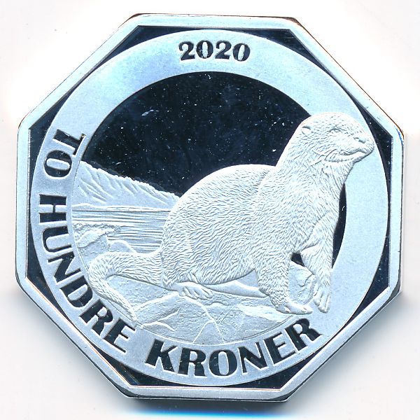 Лофотенские острова., 200 крон (2020 г.)
