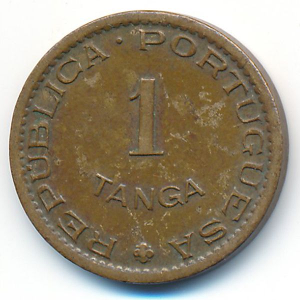 Португальская Индия, 1 танга (1952 г.)