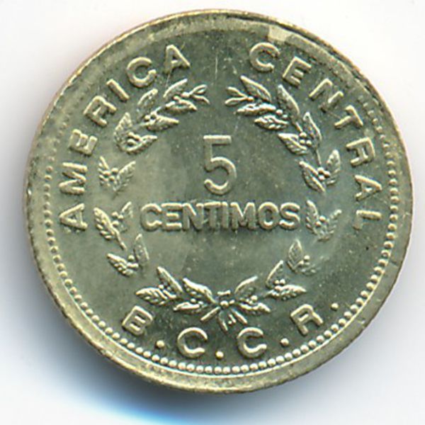 Коста-Рика, 5 сентимо (1979 г.)