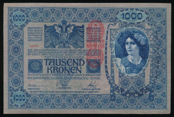 Австрия, 1000 крон (1902 г.)