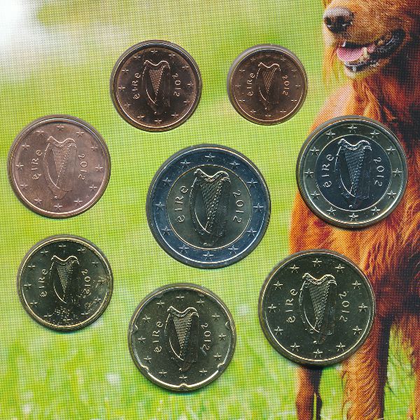 Ирландия, Набор монет (2012 г.)