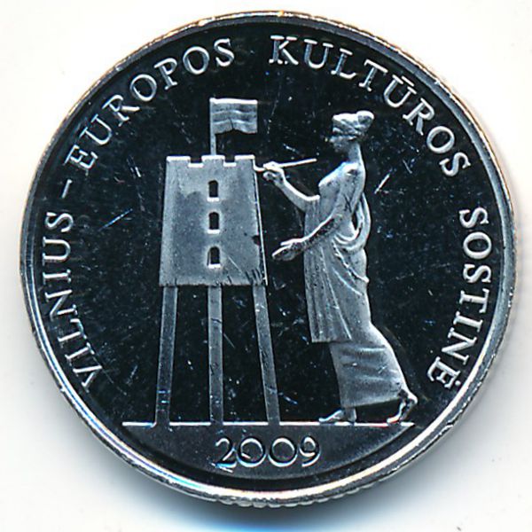 Литва, 1 лит (2009 г.)