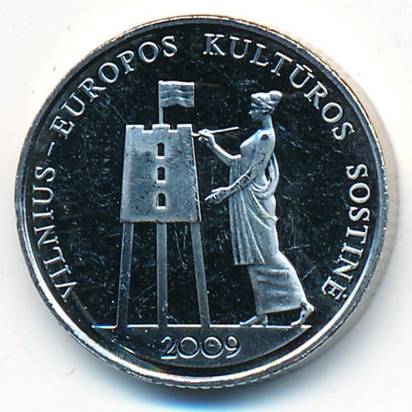 Литва, 1 лит (2009 г.)