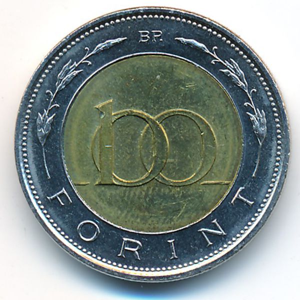 Венгрия, 100 форинтов (1997 г.)