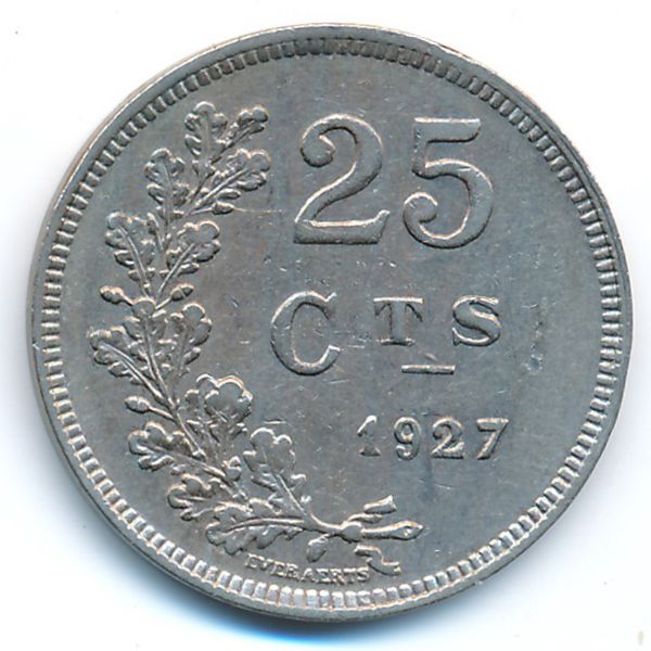 Люксембург, 25 сентим (1927 г.)