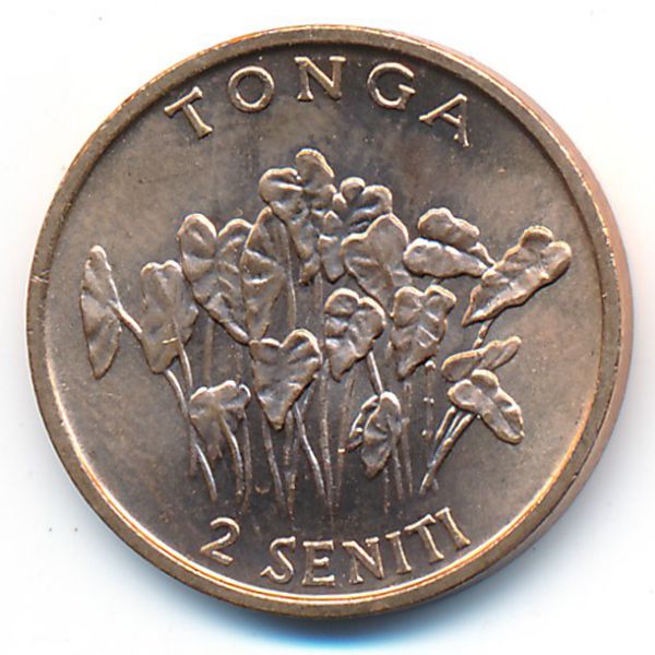 Тонга, 2 сенити (1981 г.)