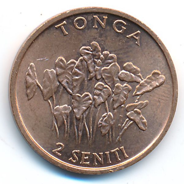 Тонга, 2 сенити (1981 г.)