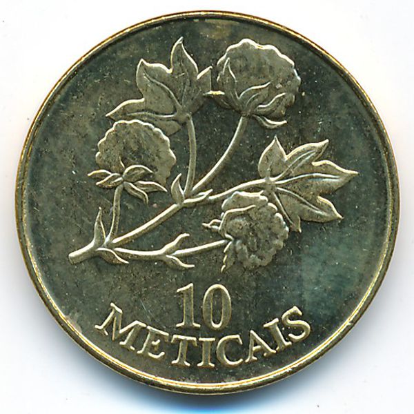 Мозамбик, 10 метикал (1994 г.)