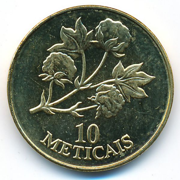 Мозамбик, 10 метикал (1994 г.)