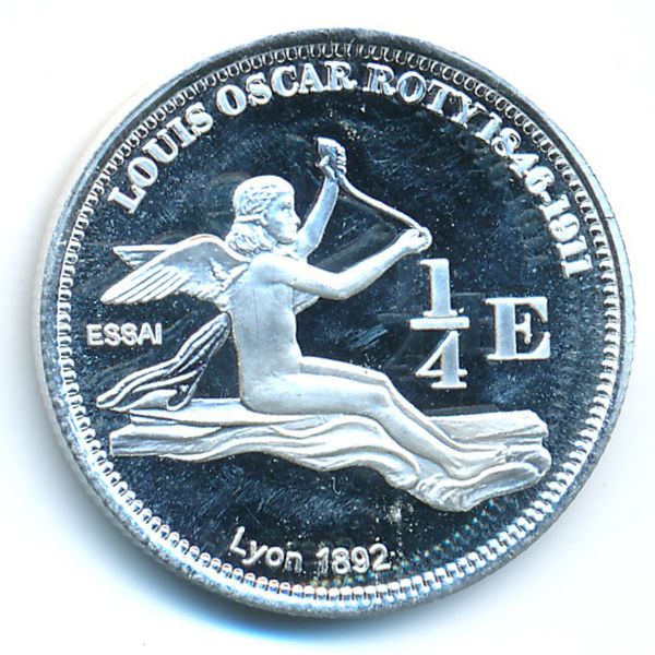 Гваделупа., 1/4 евро (2004 г.)