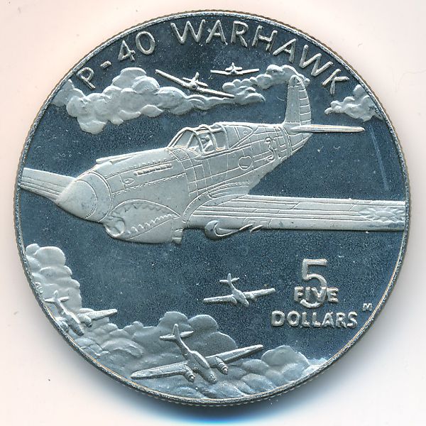 Маршалловы острова, 5 долларов (1991 г.)