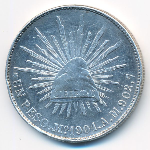 Мексика, 1 песо (1901 г.)