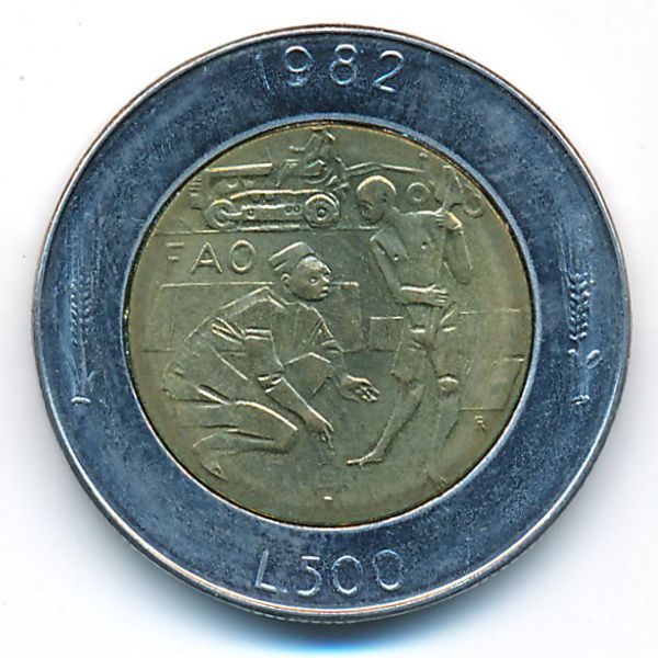 Сан-Марино, 500 лир (1982 г.)
