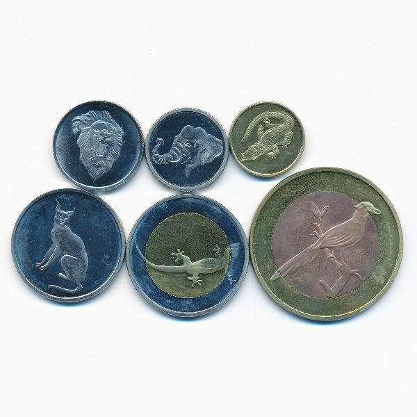 Остров Большой Элобей., Набор монет (2013 г.)