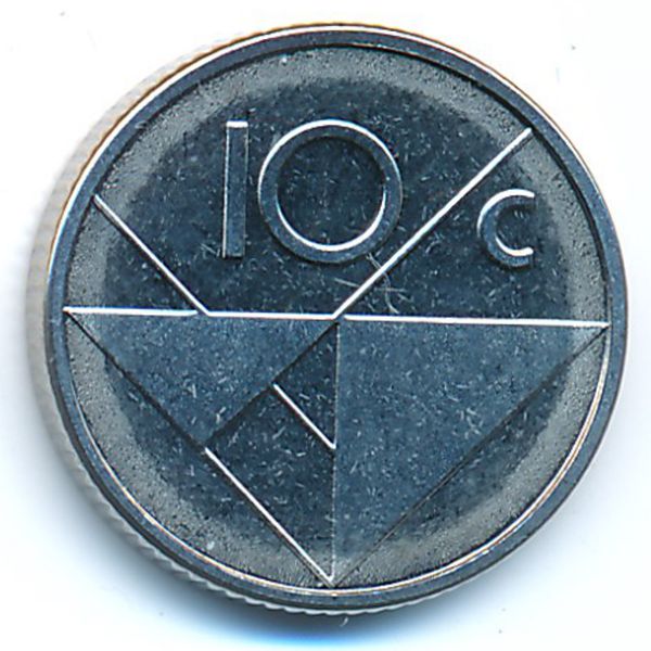 Аруба, 10 центов (2012 г.)