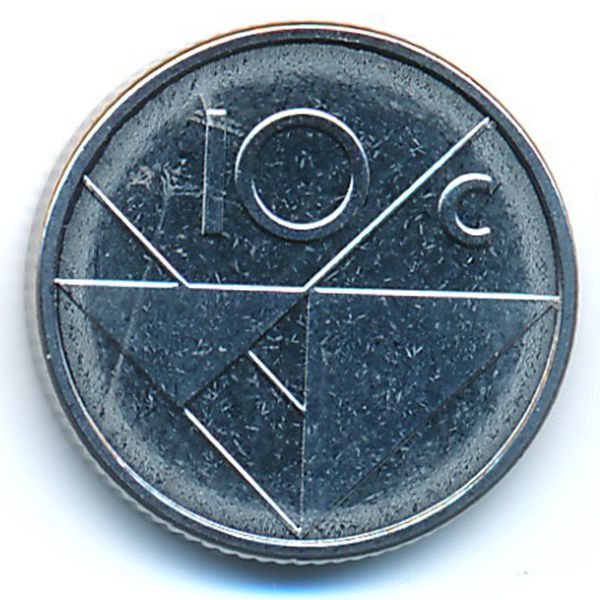 Аруба, 10 центов (2012 г.)