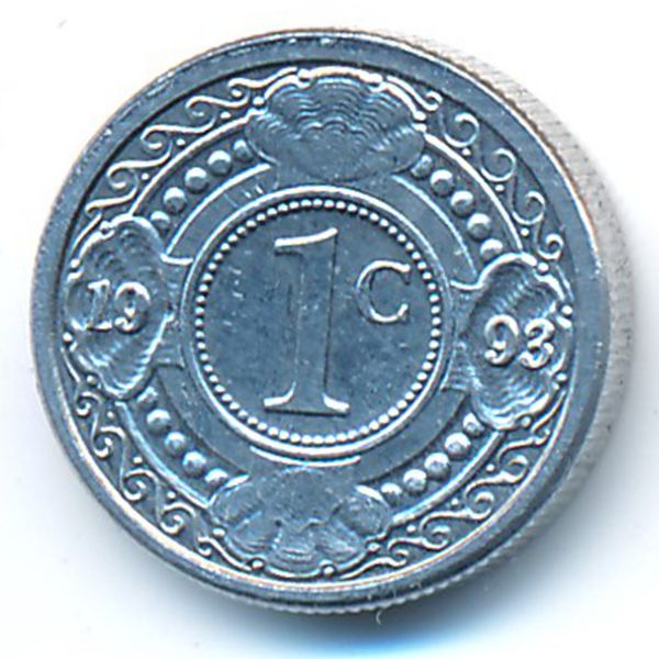 Антильские острова, 1 цент (1993 г.)