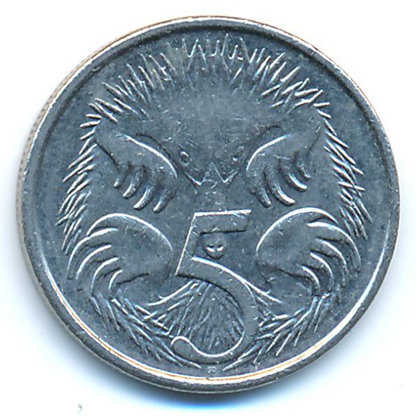 Австралия, 5 центов (2008 г.)
