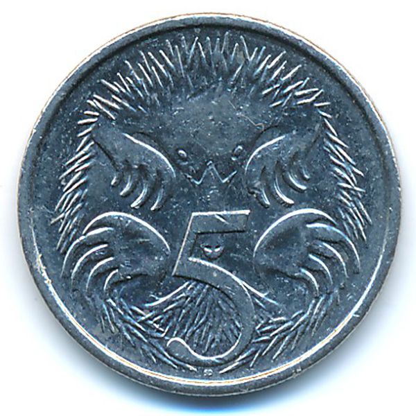 Австралия, 5 центов (2013 г.)