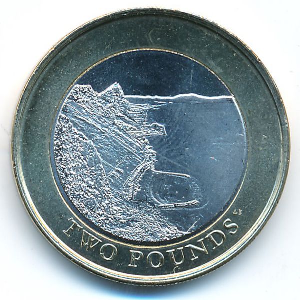 Гибралтар, 2 фунта (2020 г.)