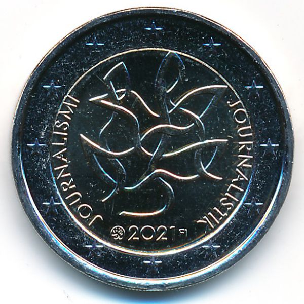 Финляндия, 2 евро (2021 г.)