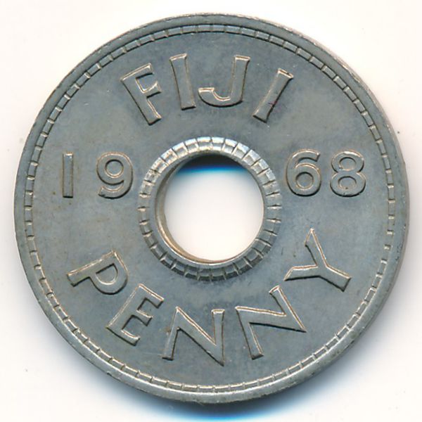 Фиджи, 1 пенни (1968 г.)