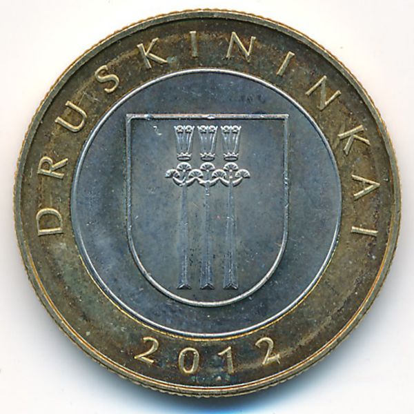 Литва, 2 лита (2012 г.)