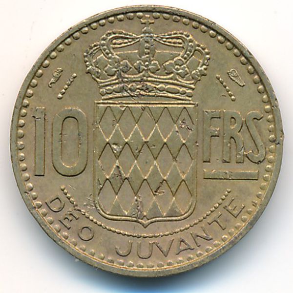 Монако, 10 франков (1950 г.)