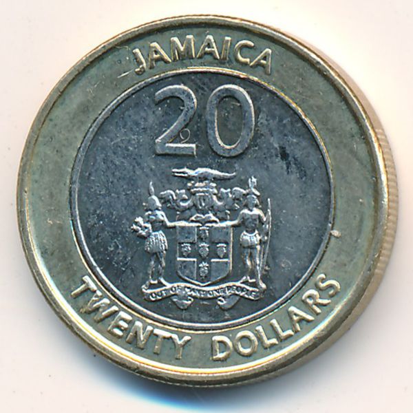 Ямайка, 20 долларов (2001 г.)