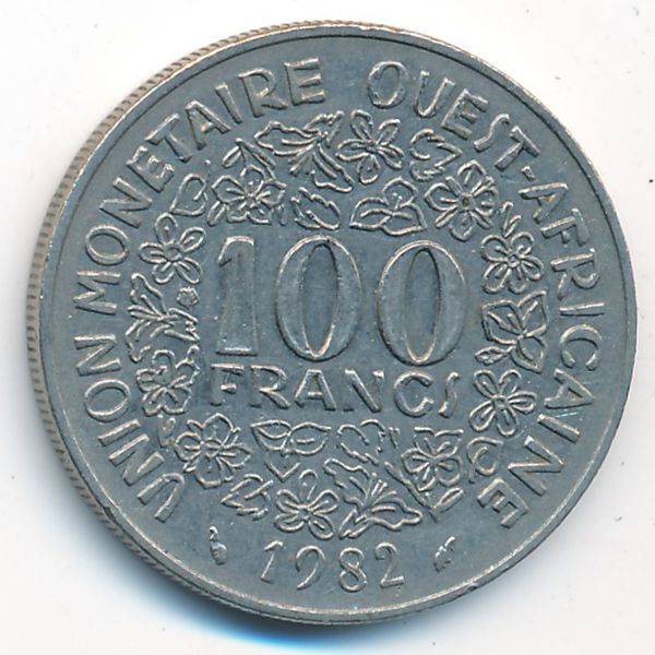 Западная Африка, 100 франков (1982 г.)