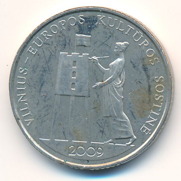 Литва, 1 лит (2009 г.)