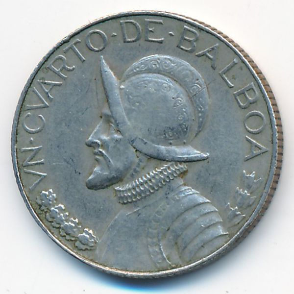 Панама, 1/4 бальбоа (1966 г.)