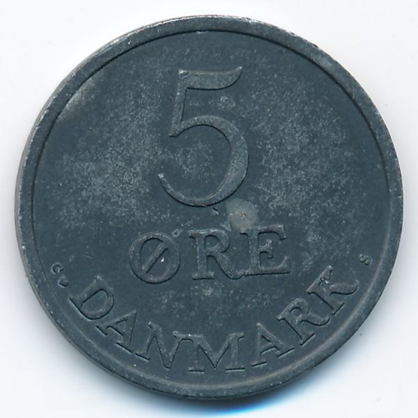 Дания, 5 эре (1960 г.)