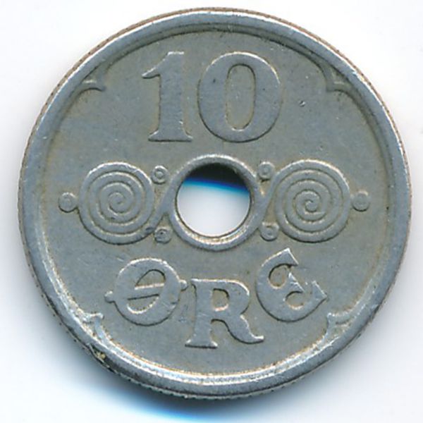 Дания, 10 эре (1924 г.)