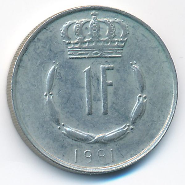 Люксембург, 1 франк (1981 г.)