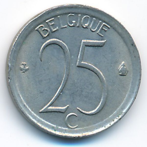 Бельгия, 25 сентим (1970 г.)