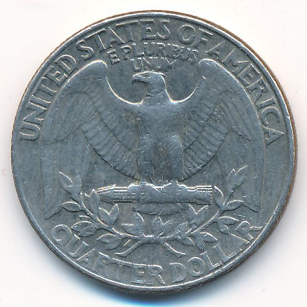 США, 1/4 доллара (1989 г.)