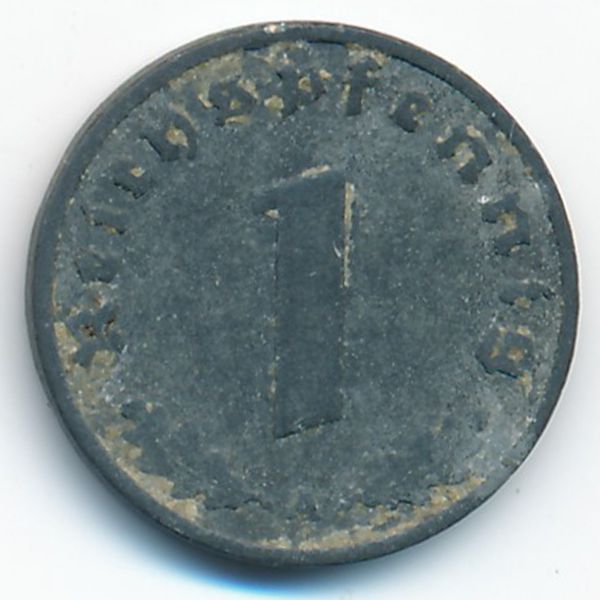 Третий Рейх, 1 рейхспфенниг (1942 г.)