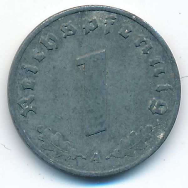 Третий Рейх, 1 рейхспфенниг (1940 г.)