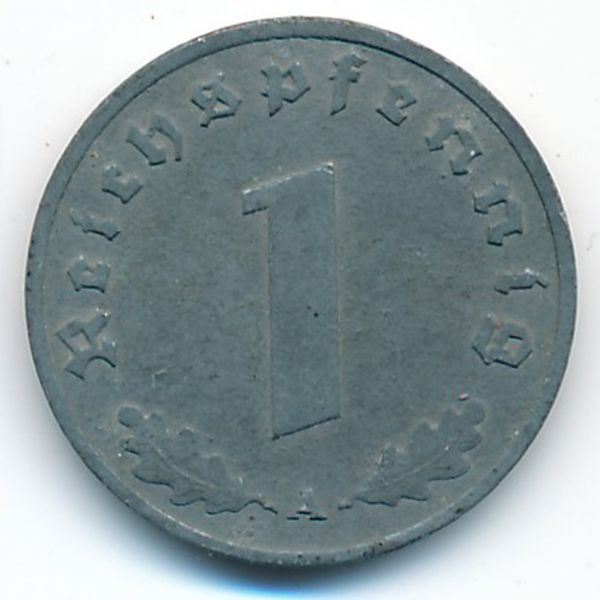 Третий Рейх, 1 рейхспфенниг (1941 г.)