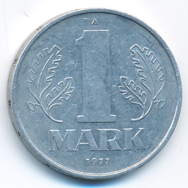 ГДР, 1 марка (1977 г.)