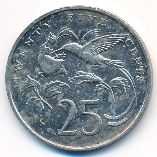 Ямайка, 25 центов (1982 г.)
