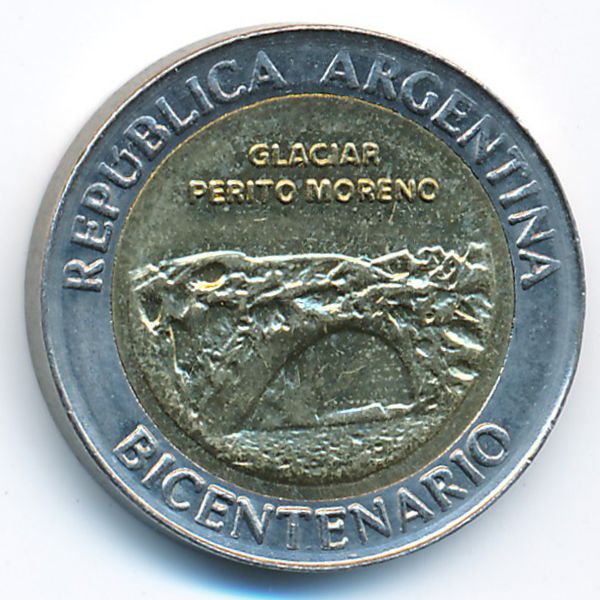 Аргентина, 1 песо (2010 г.)