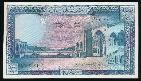 Ливан, 100 ливров (1988 г.)